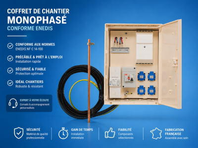 COFFRET CONFORT PLUS POUR POTEAU OU FAÇADE
